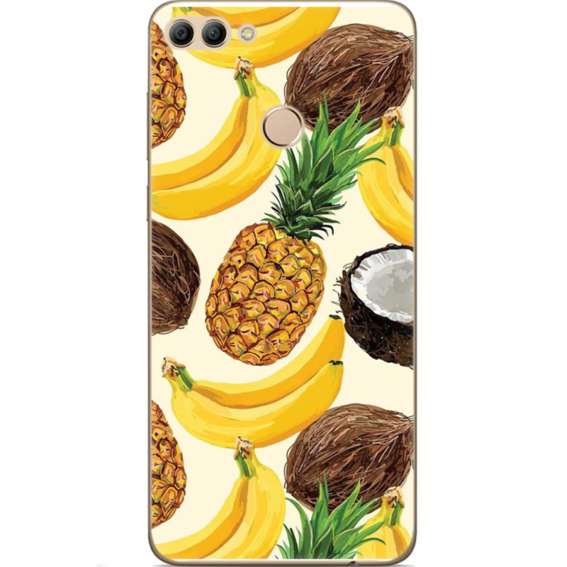 Чехол U-print Huawei Y9 2018 Tropical Fruits