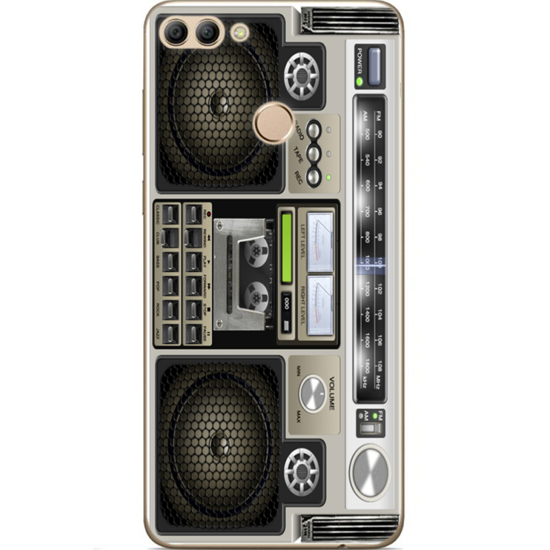 Чехол U-print Huawei Y9 2018 Old Boombox