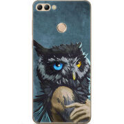 Чехол U-print Huawei Y9 2018 Owl Woman