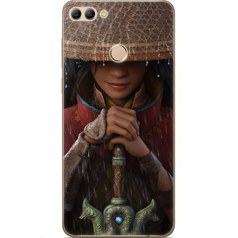 Чехол U-print Huawei Y9 2018 Raya and the Last Dragon