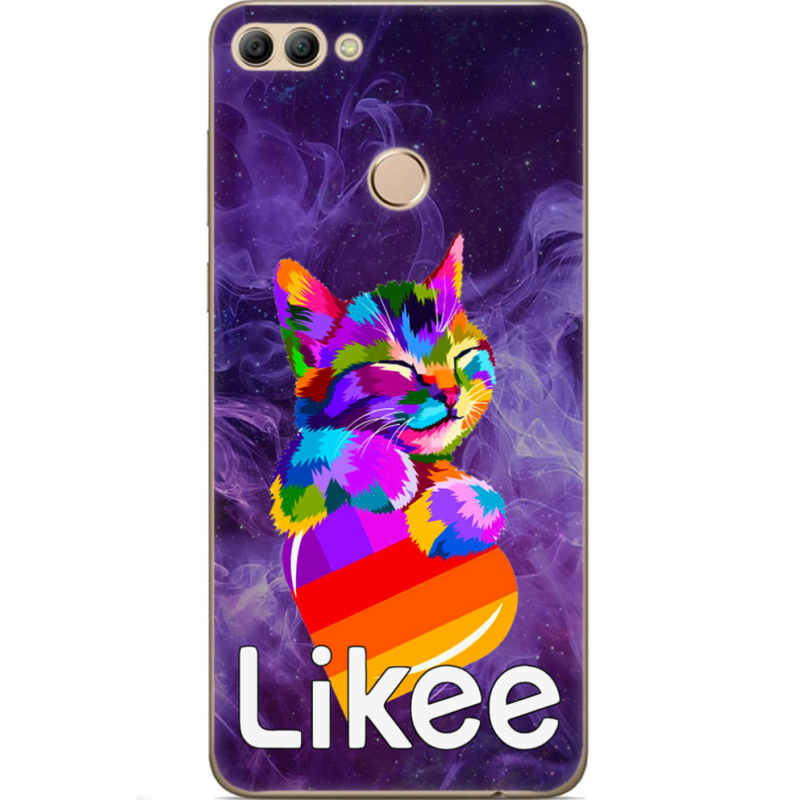 Чехол U-print Huawei Y9 2018 Likee Cat