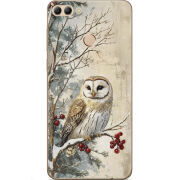 Чехол U-print Huawei Y9 2018 Christmas Owl