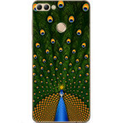Чехол U-print Huawei Y9 2018 Peacocks Tail