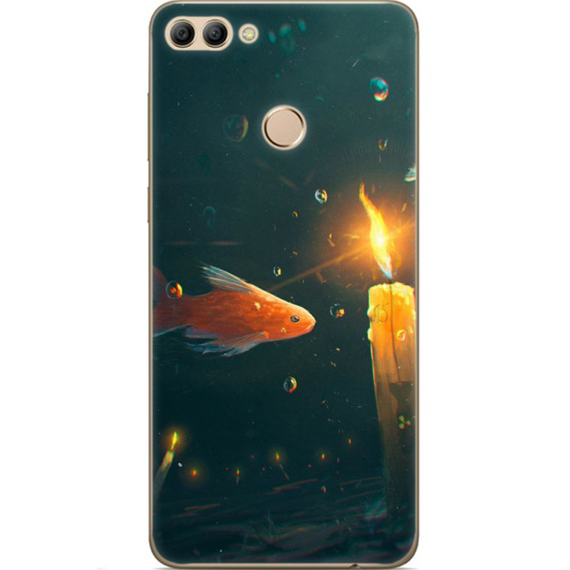 Чехол U-print Huawei Y9 2018 