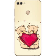 Чехол U-print Huawei Y9 2018 Teddy Bear Love