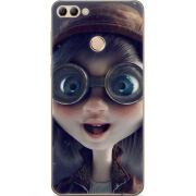 Чехол U-print Huawei Y9 2018 Blue Eyes