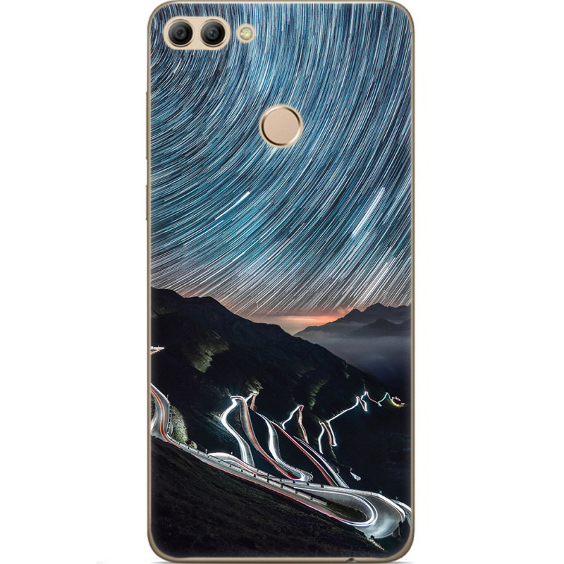 Чехол U-print Huawei Y9 2018 Night Lights