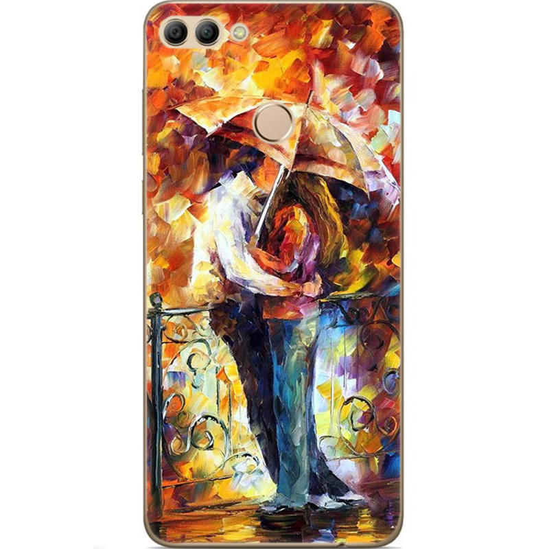 Чехол U-print Huawei Y9 2018 Kiss Under Umbrella