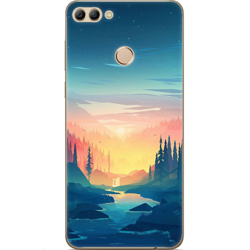 Чехол U-print Huawei Y9 2018 