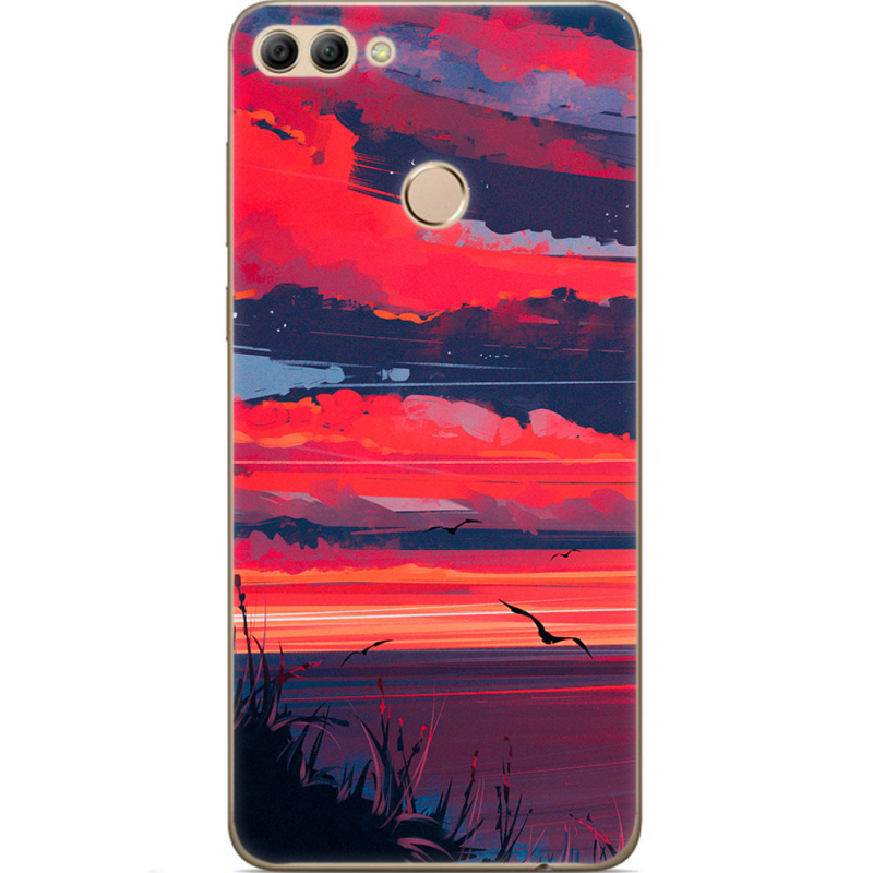 Чехол U-print Huawei Y9 2018 Heaven a