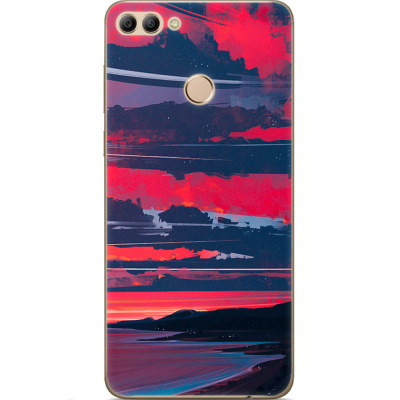 Чехол U-print Huawei Y9 2018 Heaven b