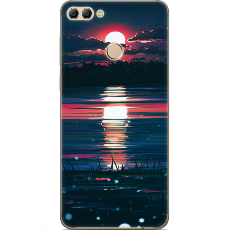 Чехол U-print Huawei Y9 2018 Midnight