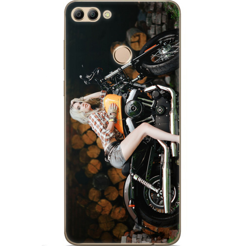 Чехол U-print Huawei Y9 2018 