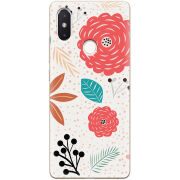 Чехол Uprint Xiaomi Mi 8 SE Line Flowers