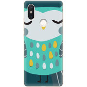 Чехол Uprint Xiaomi Mi 8 SE Green Owl