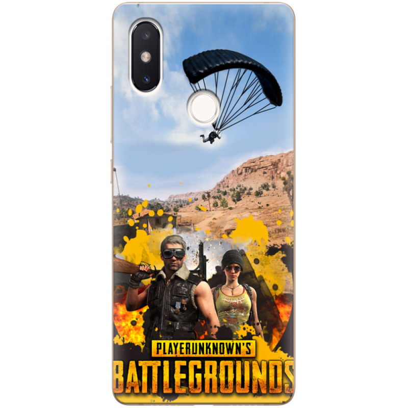 Чехол Uprint Xiaomi Mi 8 SE Pubg parachute