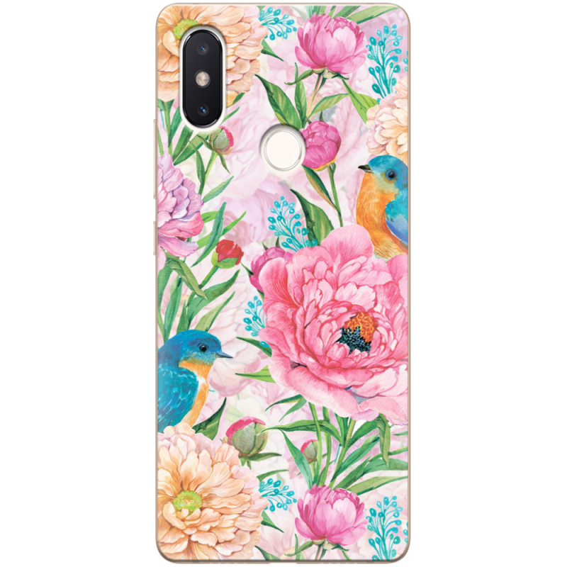 Чехол Uprint Xiaomi Mi 8 SE Birds in Flowers