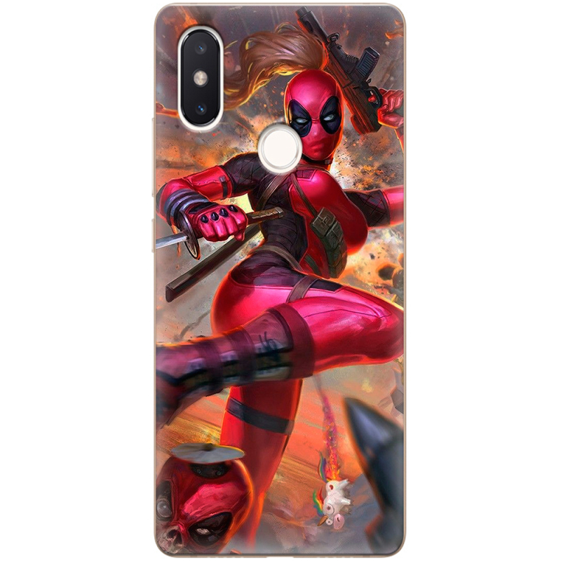 Чехол Uprint Xiaomi Mi 8 SE Woman Deadpool