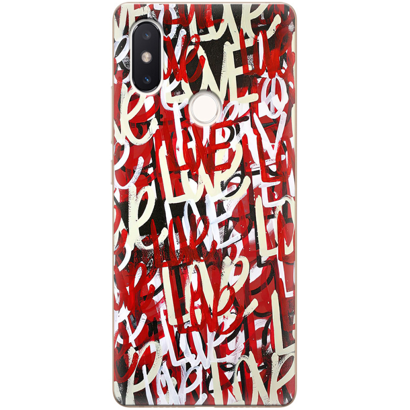 Чехол Uprint Xiaomi Mi 8 SE Love Graffiti