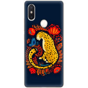 Чехол Uprint Xiaomi Mi 8 SE Petrykivka Leopard