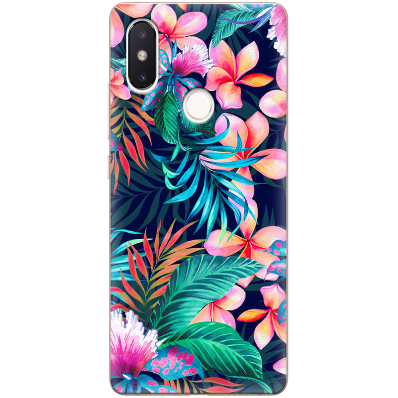 Чехол Uprint Xiaomi Mi 8 SE flowers in the tropics