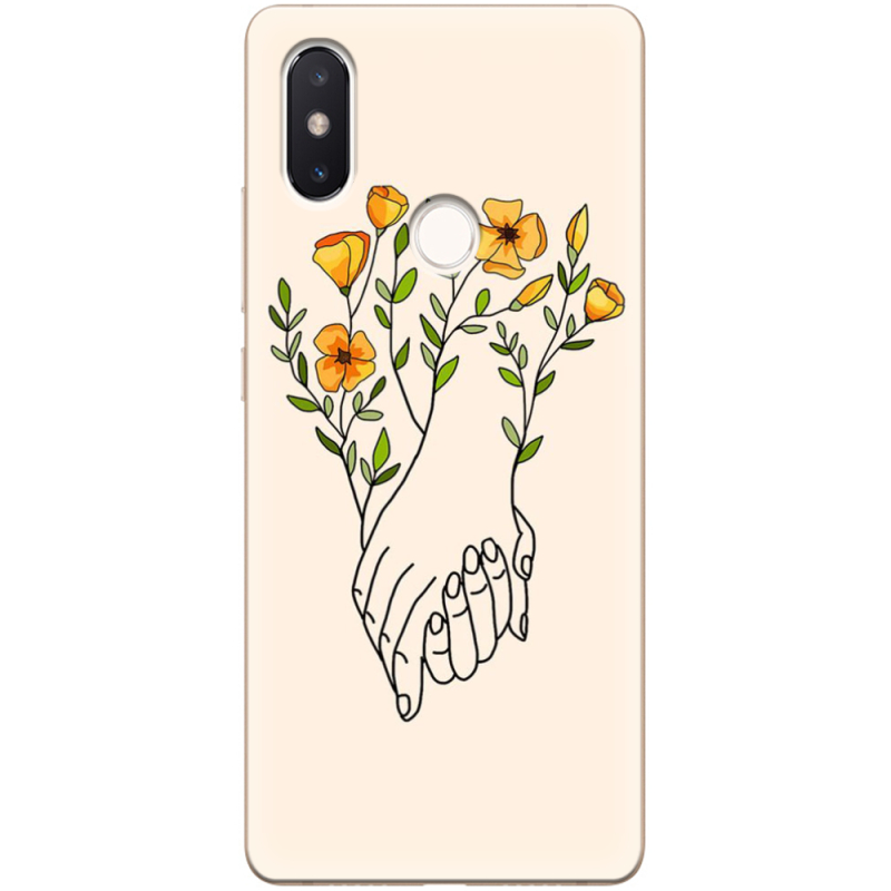 Чехол Uprint Xiaomi Mi 8 SE Flower Hands