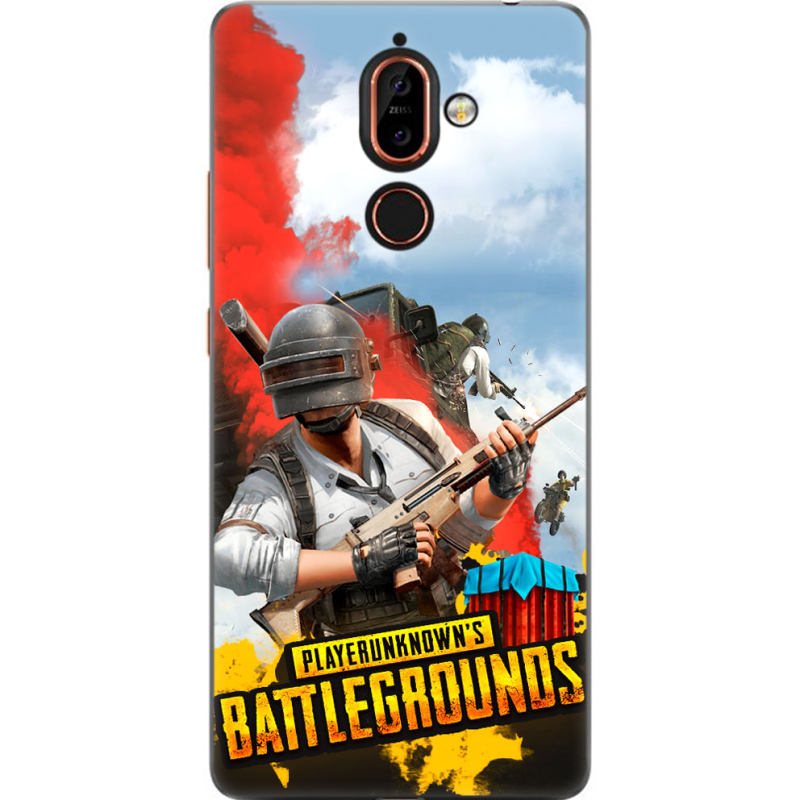 Чехол U-print Nokia 7 Plus PLAYERUNKNOWN'S BATTLEGROUNDS