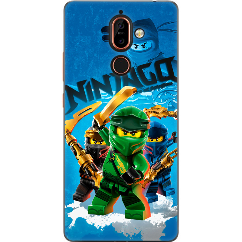 Чехол U-print Nokia 7 Plus Lego Ninjago