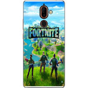 Чехол U-print Nokia 7 Plus Fortnite