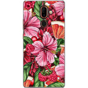 Чехол U-print Nokia 7 Plus Tropical Flowers