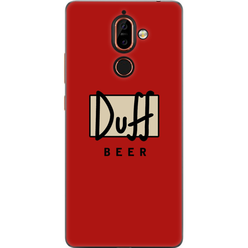 Чехол U-print Nokia 7 Plus Duff beer