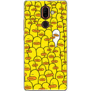Чехол U-print Nokia 7 Plus Yellow Ducklings