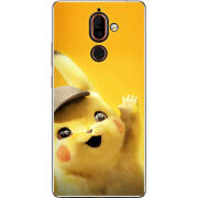 Чехол U-print Nokia 7 Plus Pikachu