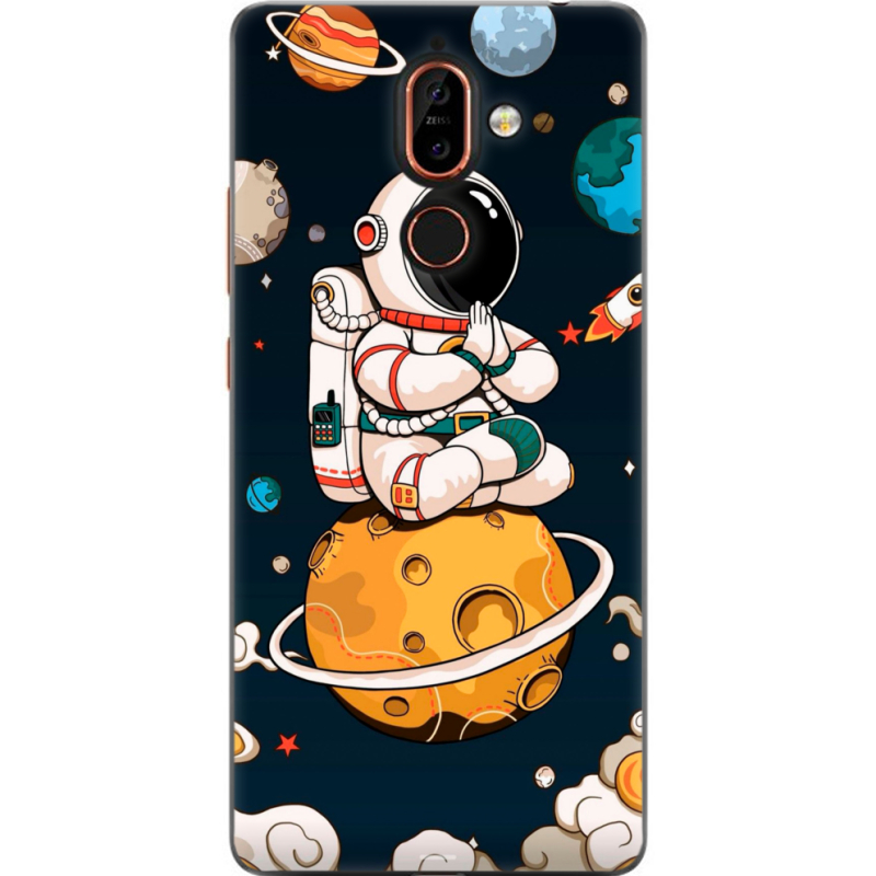 Чехол U-print Nokia 7 Plus Astronaut