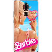 Чехол U-print Nokia 7 Plus Barbie 2023
