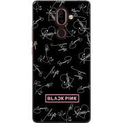 Чехол U-print Nokia 7 Plus Blackpink автограф