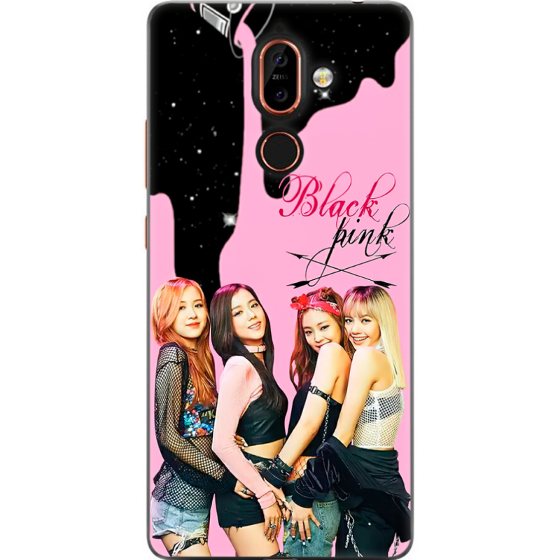 Чехол U-print Nokia 7 Plus Blackpink Star