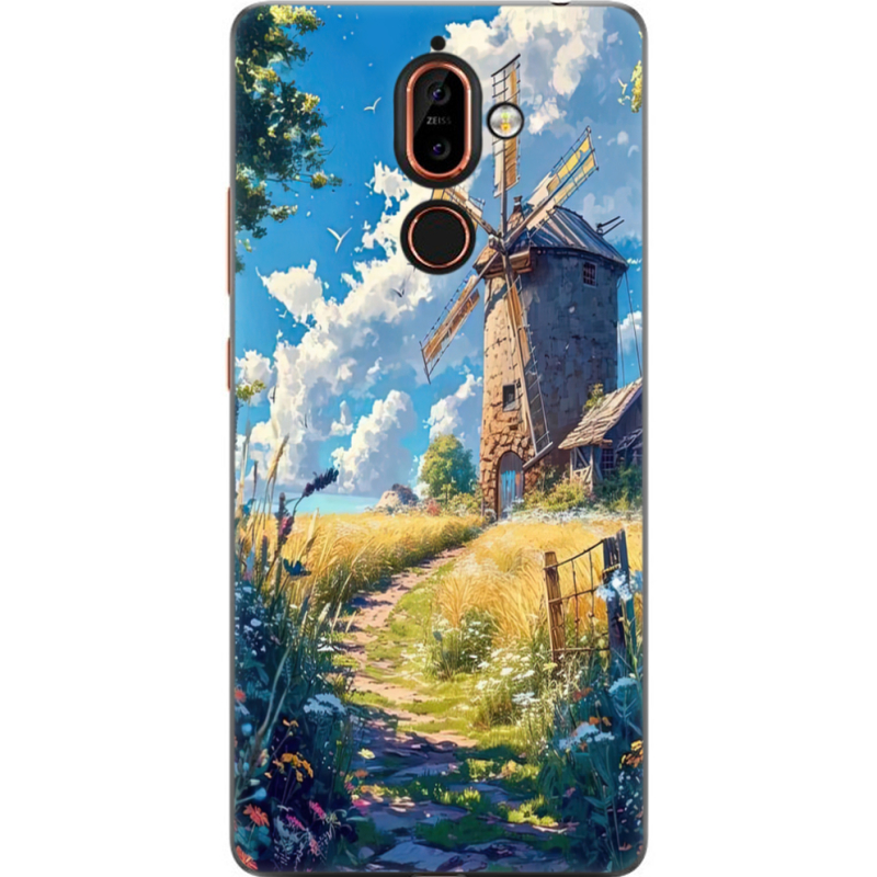 Чехол U-print Nokia 7 Plus 