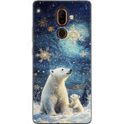 Чехол U-print Nokia 7 Plus Північні ведмеді