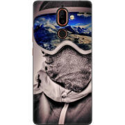 Чехол U-print Nokia 7 Plus snowboarder