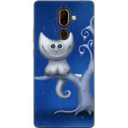 Чехол U-print Nokia 7 Plus Smile Cheshire Cat