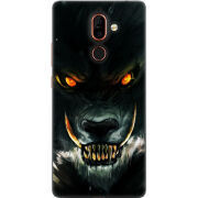 Чехол U-print Nokia 7 Plus Werewolf