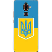 Чехол U-print Nokia 7 Plus Герб України