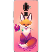 Чехол U-print Nokia 7 Plus Cutie Fox