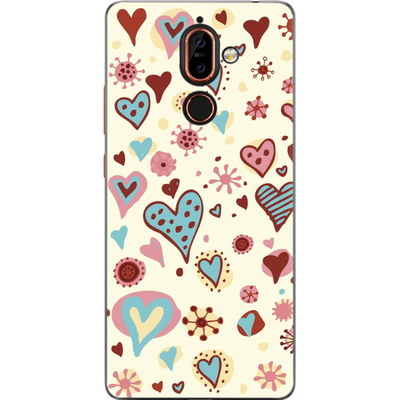 Чехол U-print Nokia 7 Plus Be my Valentine