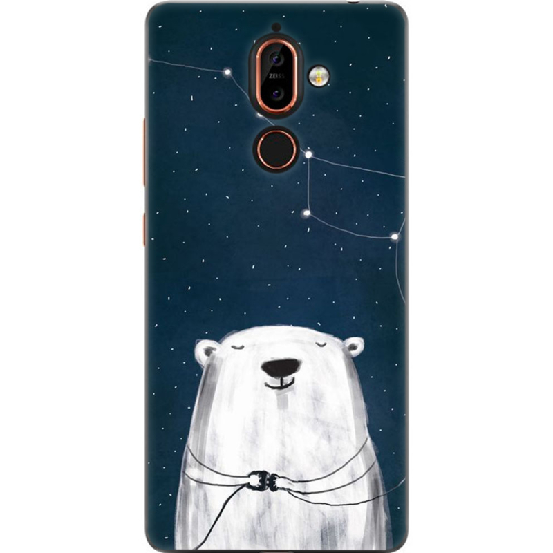 Чехол U-print Nokia 7 Plus Ты мой космос