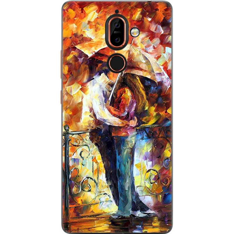 Чехол U-print Nokia 7 Plus Kiss Under Umbrella