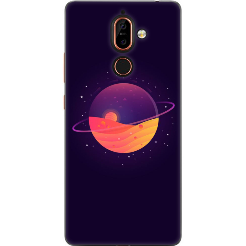 Чехол U-print Nokia 7 Plus Desert-Planet