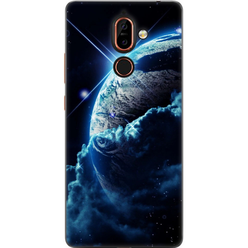 Чехол U-print Nokia 7 Plus Planet