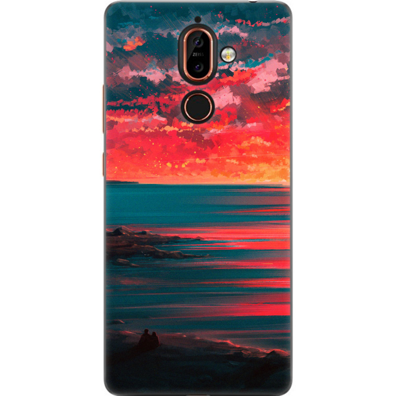 Чехол U-print Nokia 7 Plus Seaside a